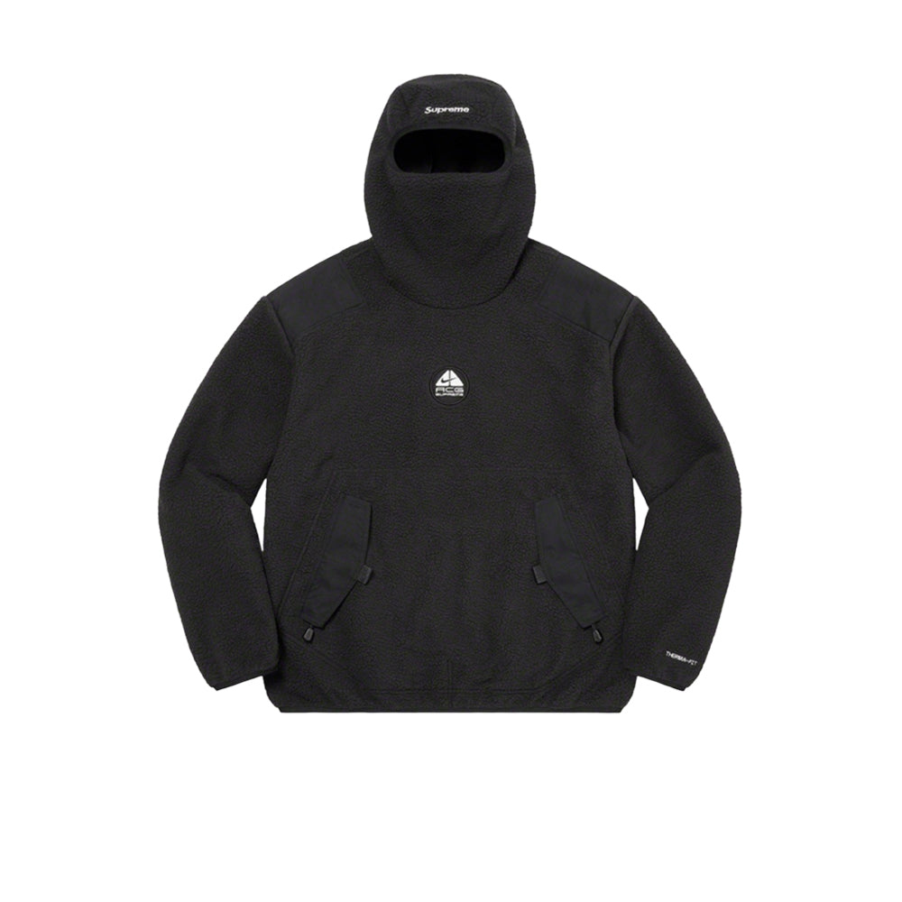 슈프림 X 나이키 ACG 플리스 풀오버 블랙