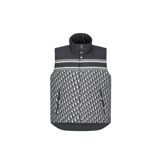 크리스챤 디올 오블리크 리버시블 슬리브리스 다운 베스트