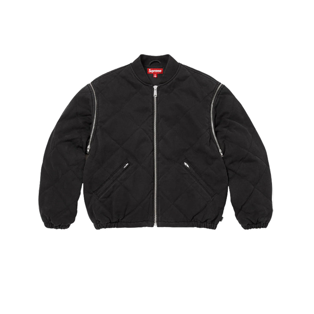 슈프림 집오프 슬리브 퀼티드 봄버 자켓(3COLOR)