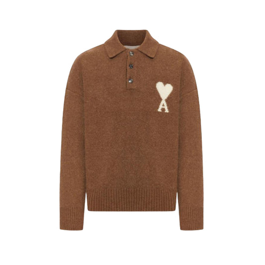 아미 빅하트 로고 스웨터