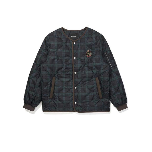 말본 포인트 퀼팅 패딩 자켓(2COLOR)