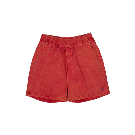 폴로 피그먼트 워싱 하프팬츠(국내배송) (4COLOR)(3SIZE)