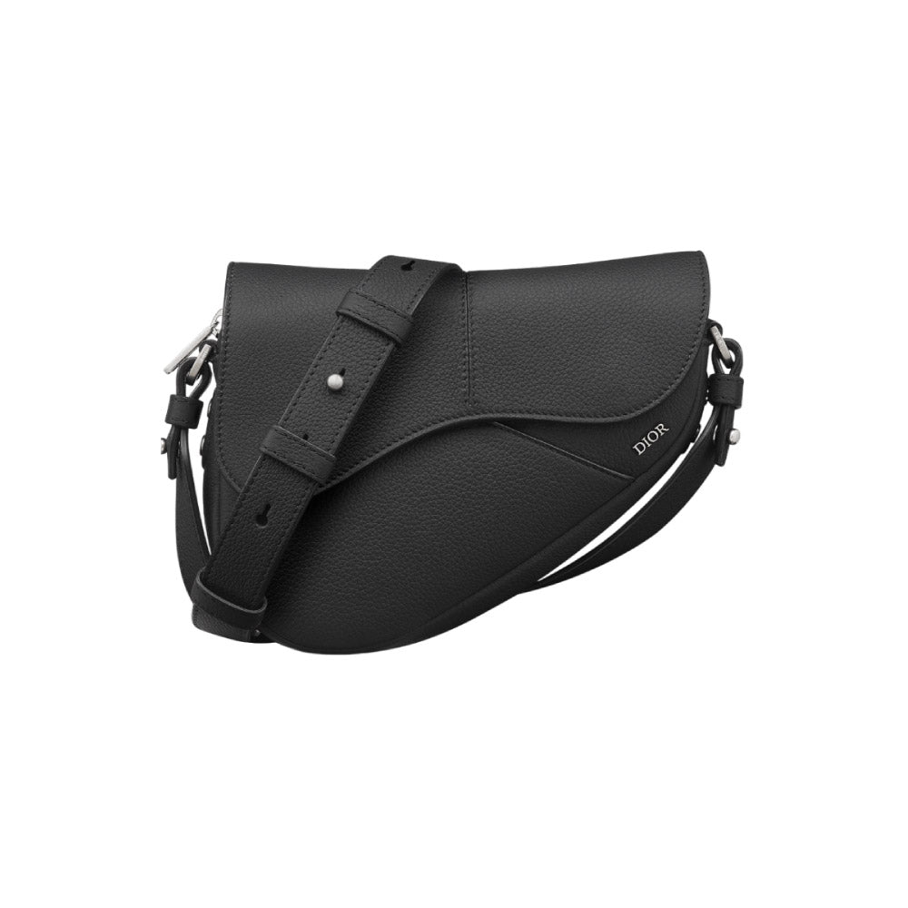 디올 새들 미니 크로스백 블랙