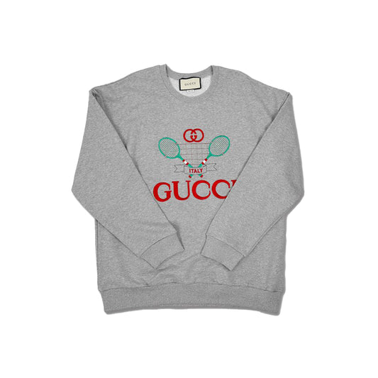 구찌 테니스 자수로고 스웨트셔츠 (국내배송) (2COLOR)