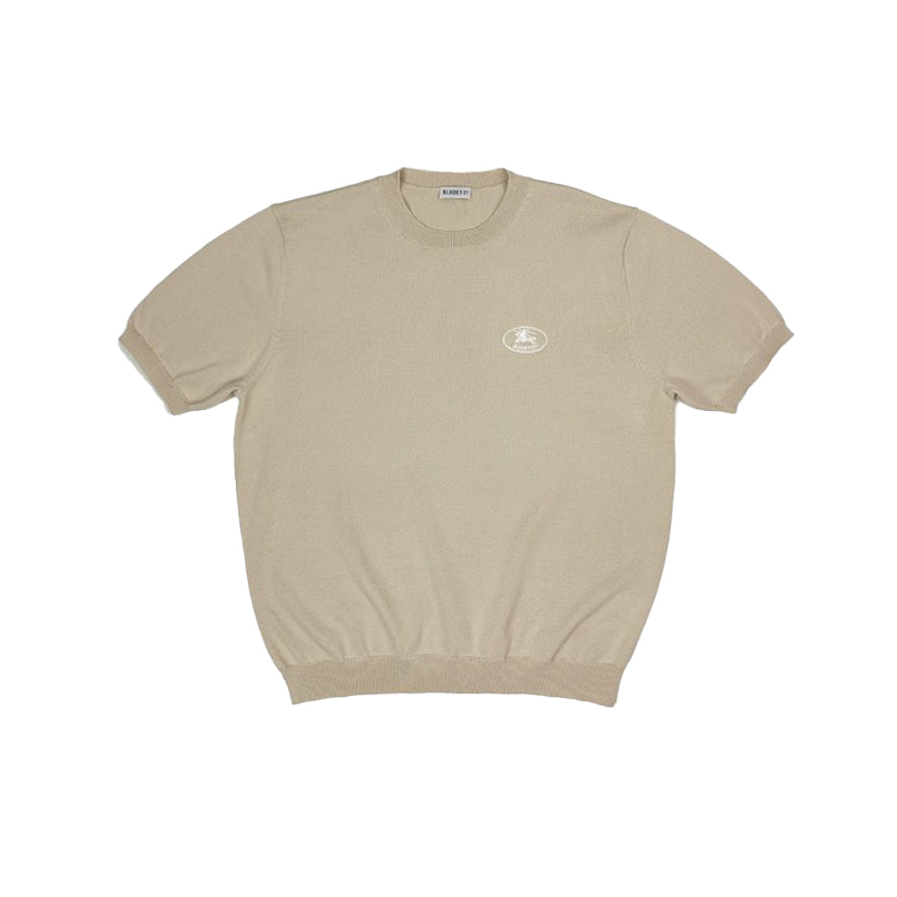 버버리 나이트 스탬프 자수 니트반팔 (국내배송)(3COLOR)(남성)