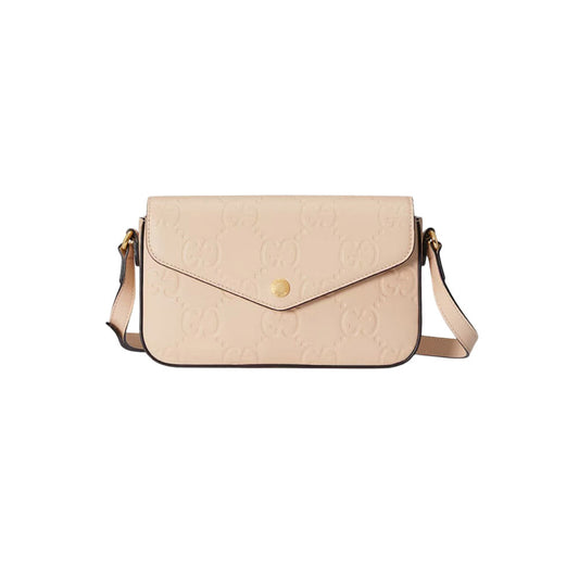 구찌 GG 수퍼 미니 숄더백 베이지