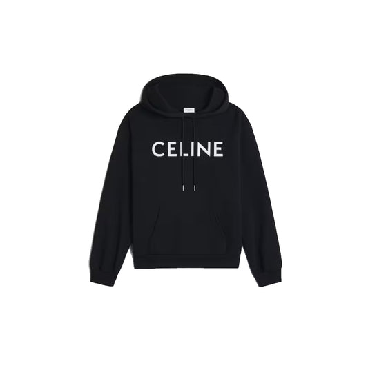 셀린느로고  루즈 후디 코튼플리스    (국내배송) (당일배송)