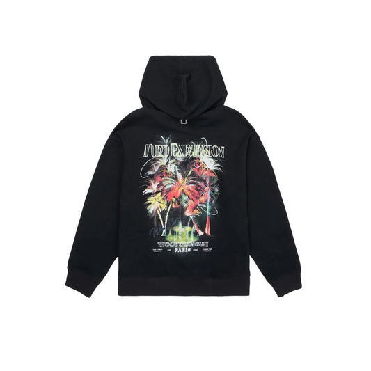 우영미 야자수 그래픽 후드(국내배송)