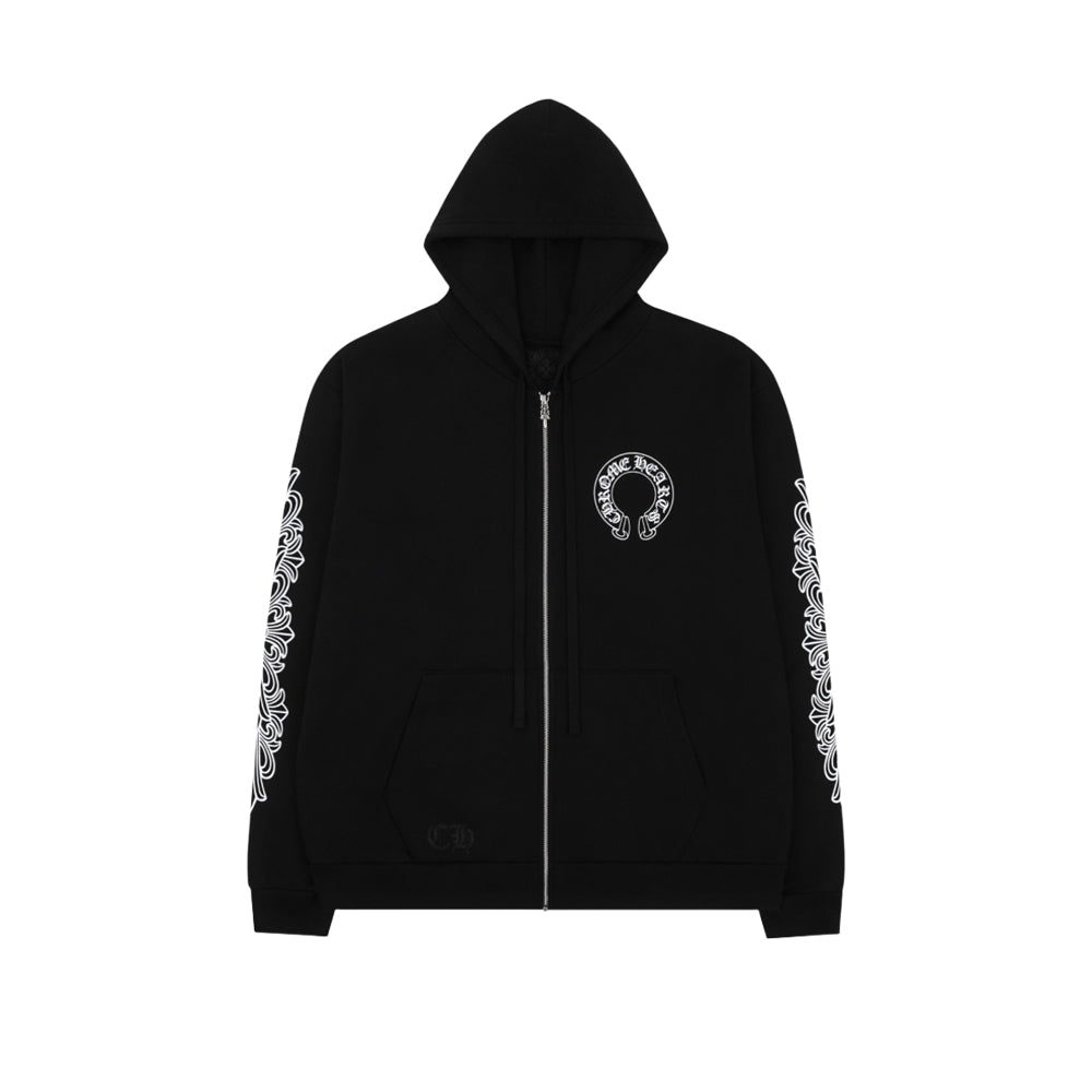 크롬하츠 플로럴 홀스슈 후드집업(국내배송)(당일배송)