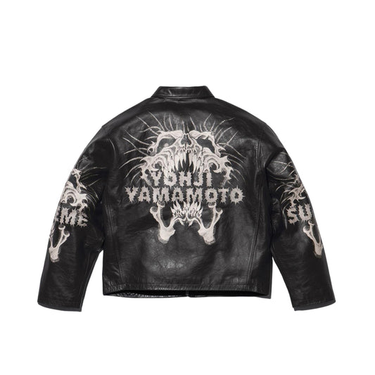 슈프림 X Y`S 바이 요지 야마모토 레더자켓