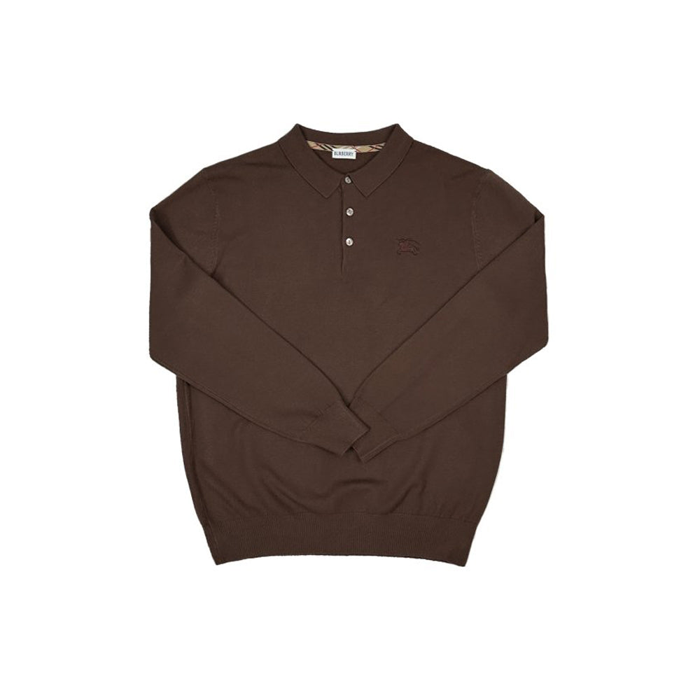 버버리 기마 자수 카라 니트(국내배송)(4color)