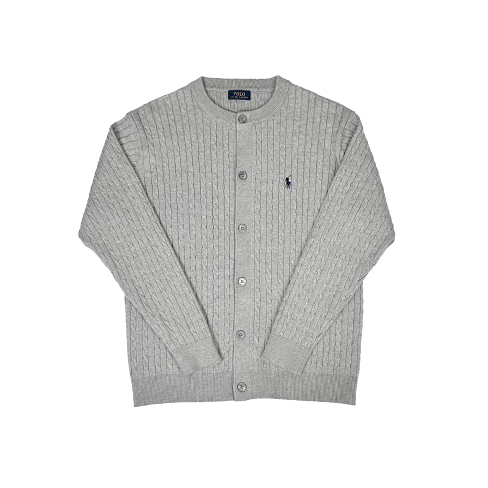 폴로 케이블 라운드 가디건(국내배송)(4color)