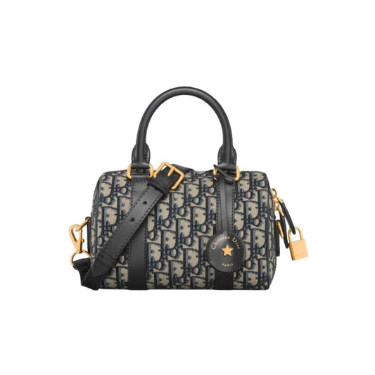 디올 루브백 20 블루 오블리크