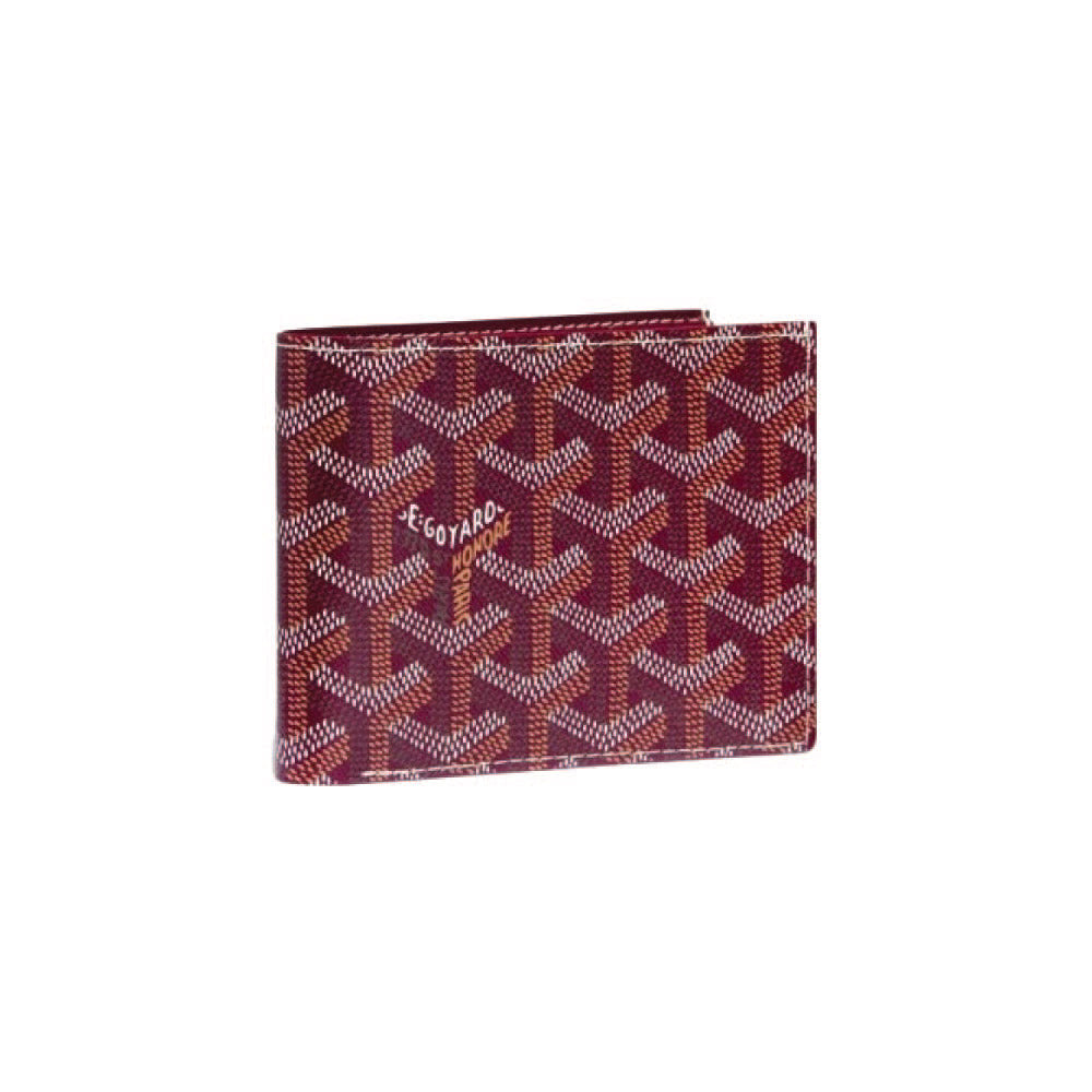 고야드 반지갑 버건디