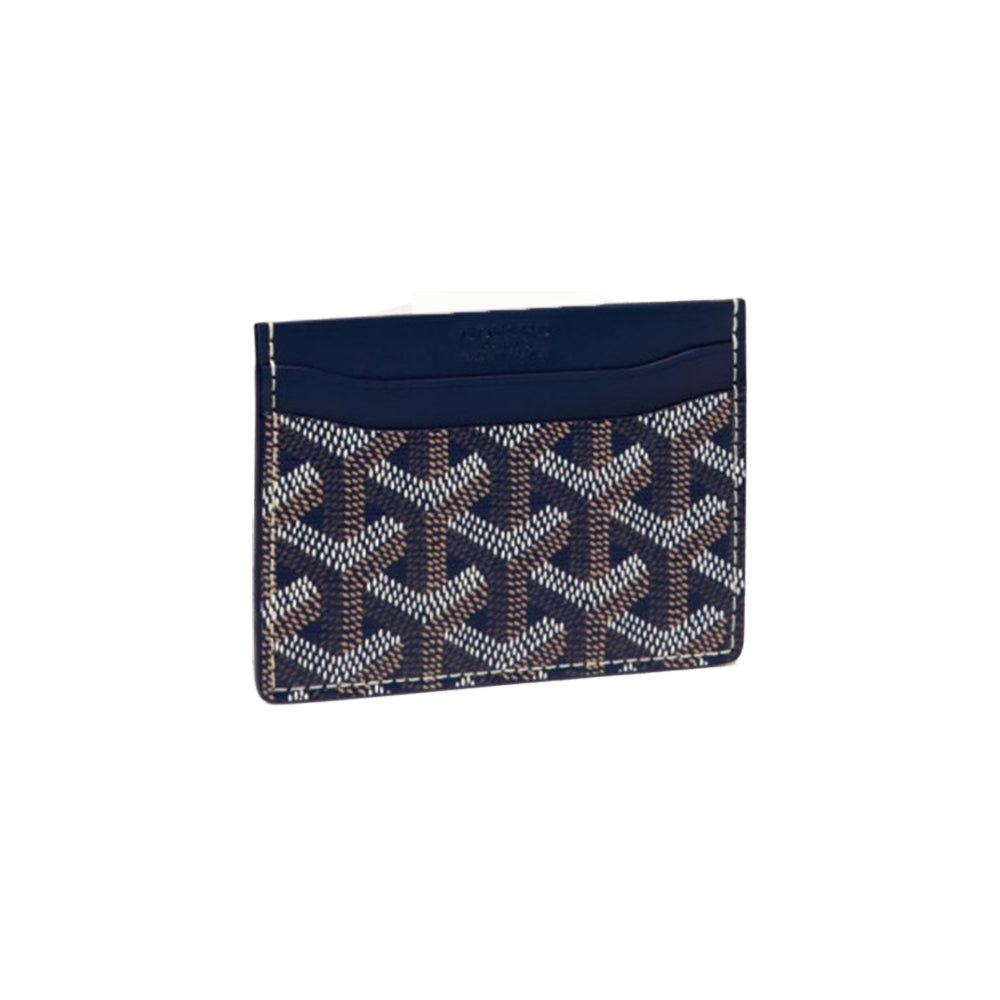 고야드 카드지갑 네이비