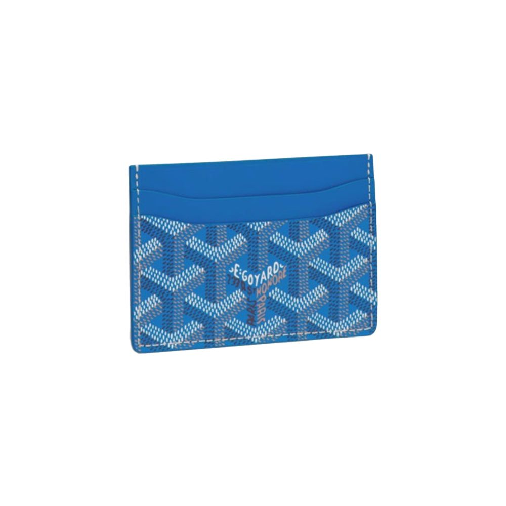 고야드 카드지갑 블루