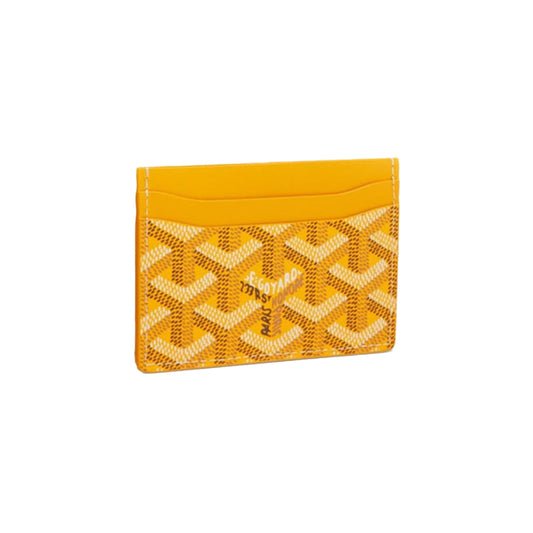 고야드 카드지갑 옐로우
