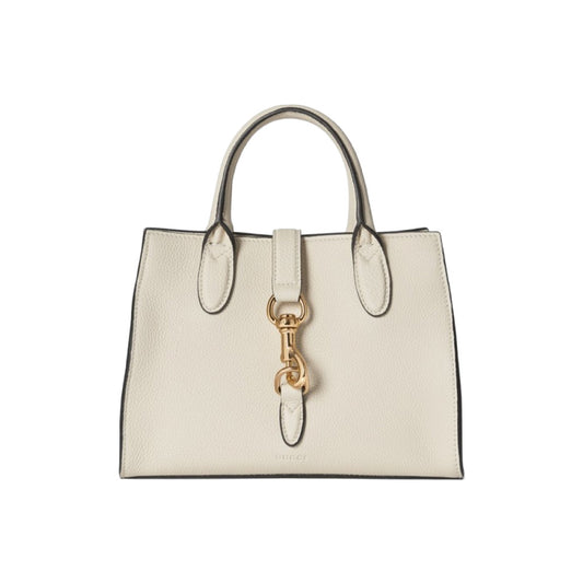 구찌 후드 클로저를 더한 스몰 토트백 아이보리