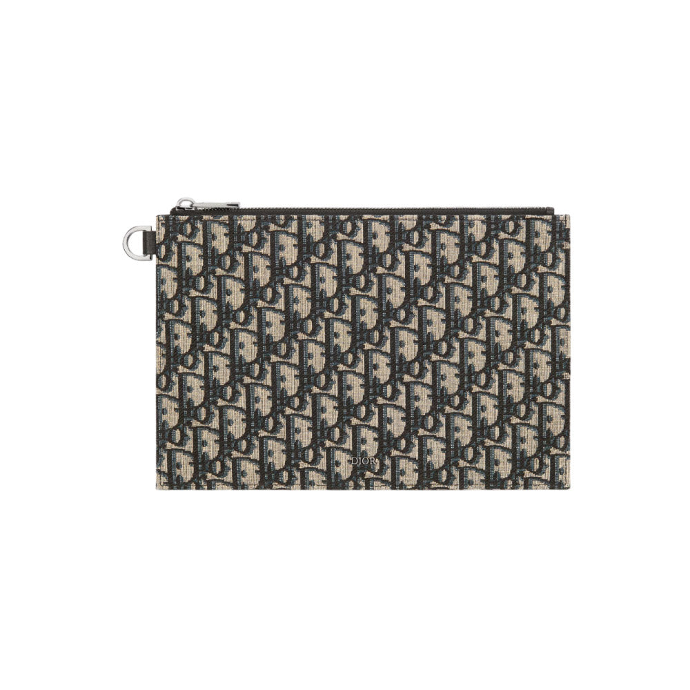 디올 오블리크 A4 클러치백 베이지