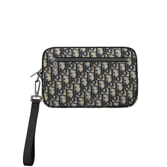 디올 토일렛 자카드백 오블리크 앤 베이지 블랙