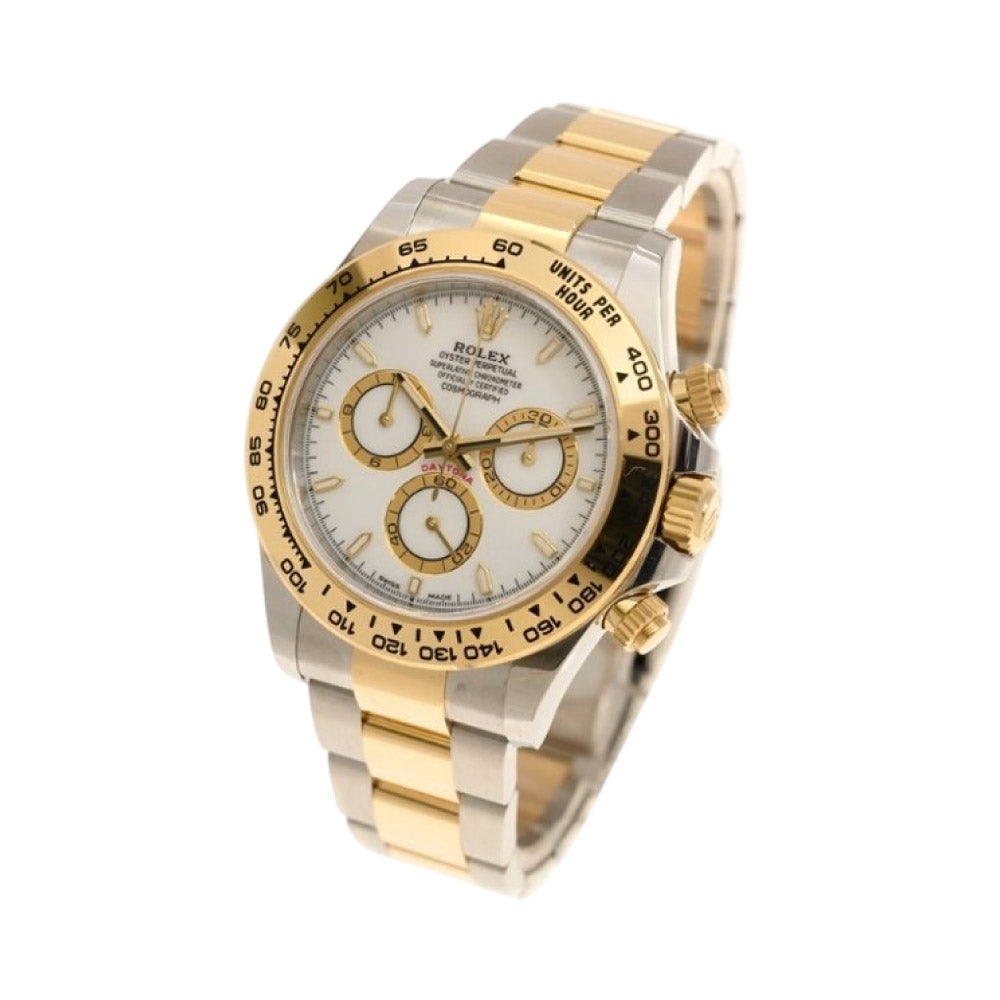 롤렉스 데이토나 흰판 옐로우골드 콤비