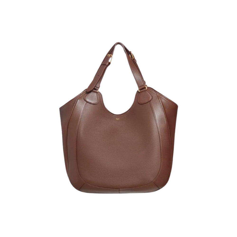 셀린느 메오 레더 토트백 브라운