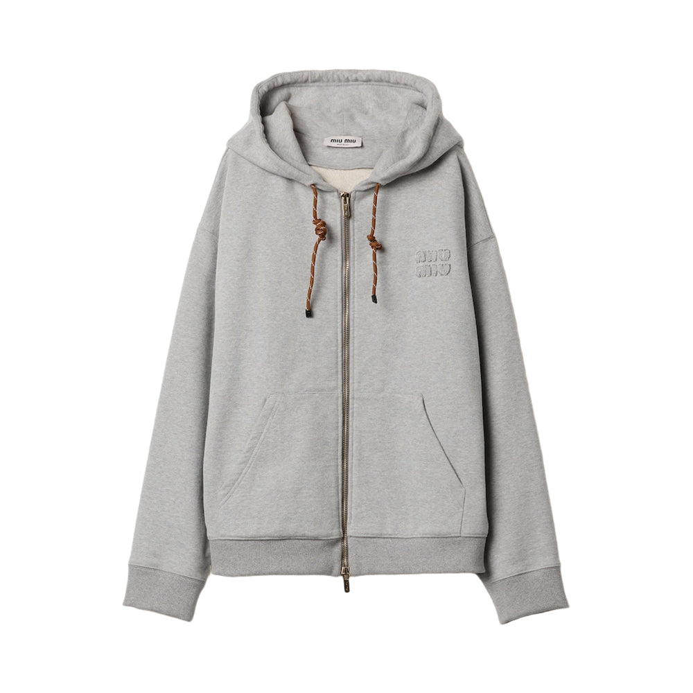 미우미우 아이코닉스트링 후드집업 (국내배송)
