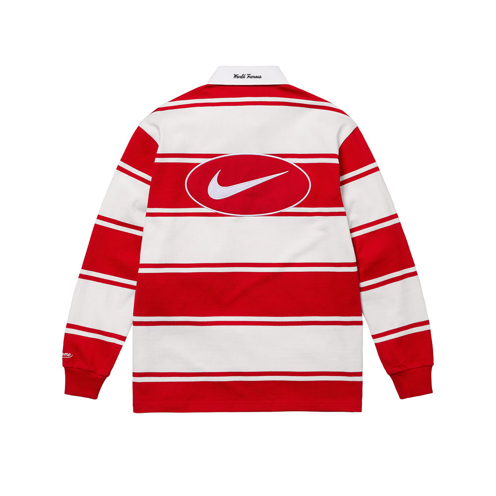 슈프림 X 나이키 액티브로고드 럭비롱슬리브(국내배송) (2COLOR)