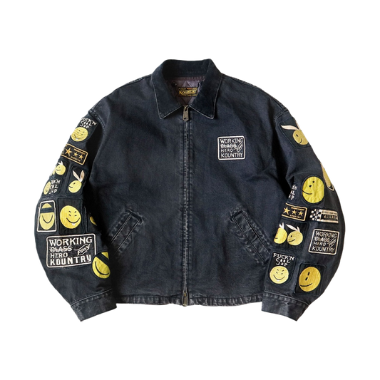 캐피탈 14oz 드리즐러 아나키 리메이크 재킷  (국내배송)