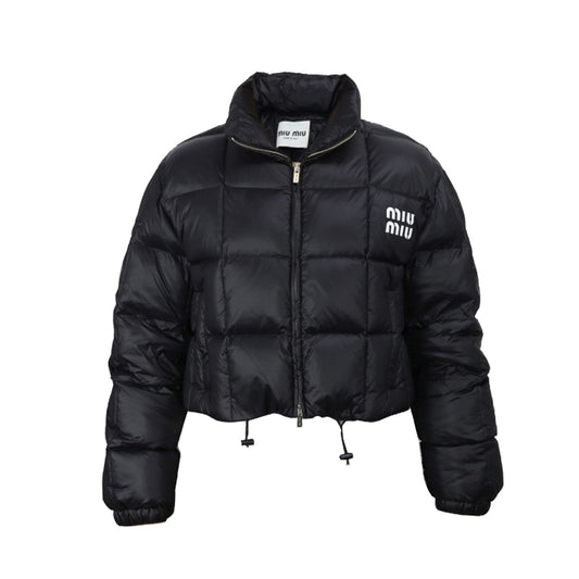 미우미우 나일론 크롭 다운 자켓 (국내배송)