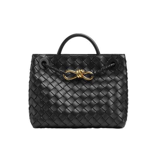 보테가베네타 스몰 안디아모 숄더백 블랙