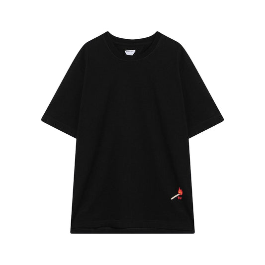보테가 베네타 성냥 자수 반팔 티셔츠 (국내배송) (2COLOR)(3SIZE)