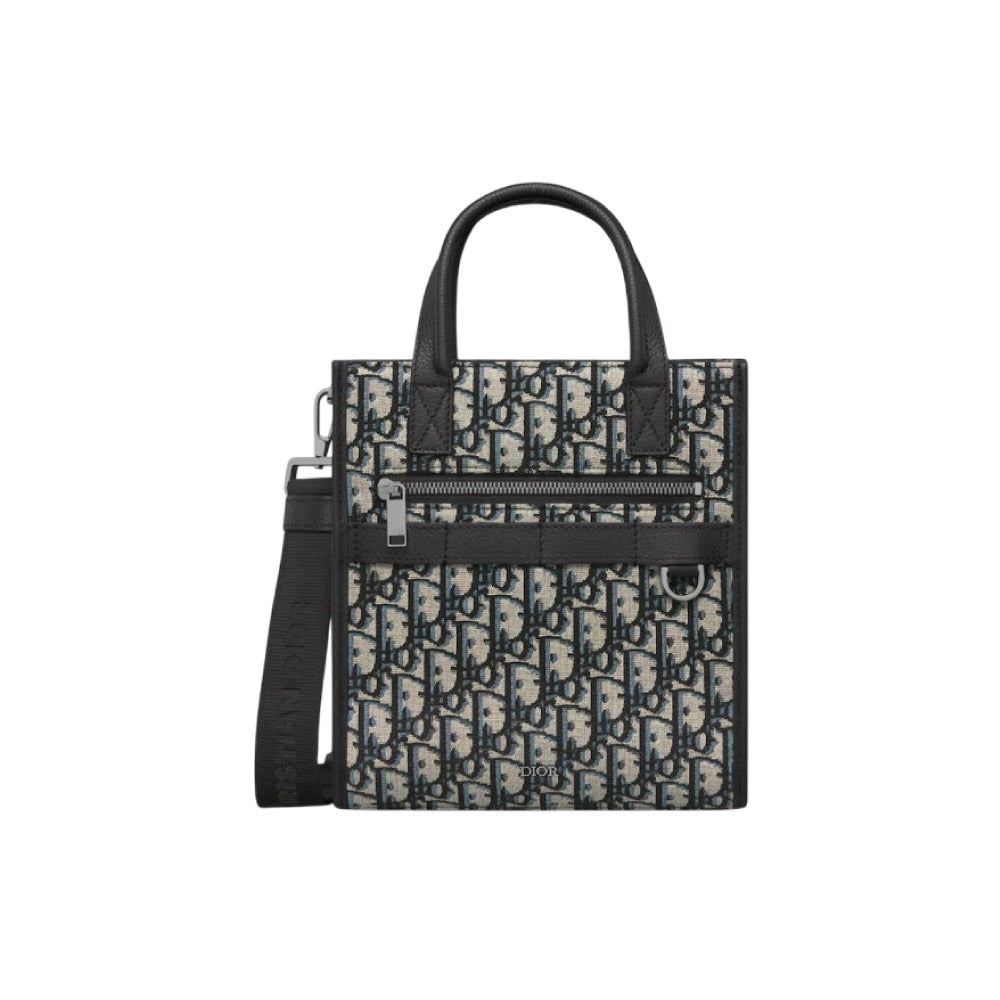 디올 사파리 노스사우스 토트백 베이지 자카드