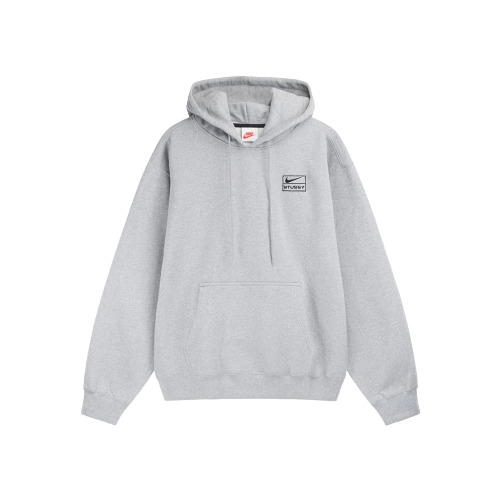 나이키 X 스투시 NRG RA 풀오버 후드 (그레이) (국내배송) (당일배송)