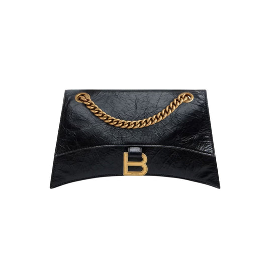 발렌시아가 크러쉬 체인백 스몰 블랙