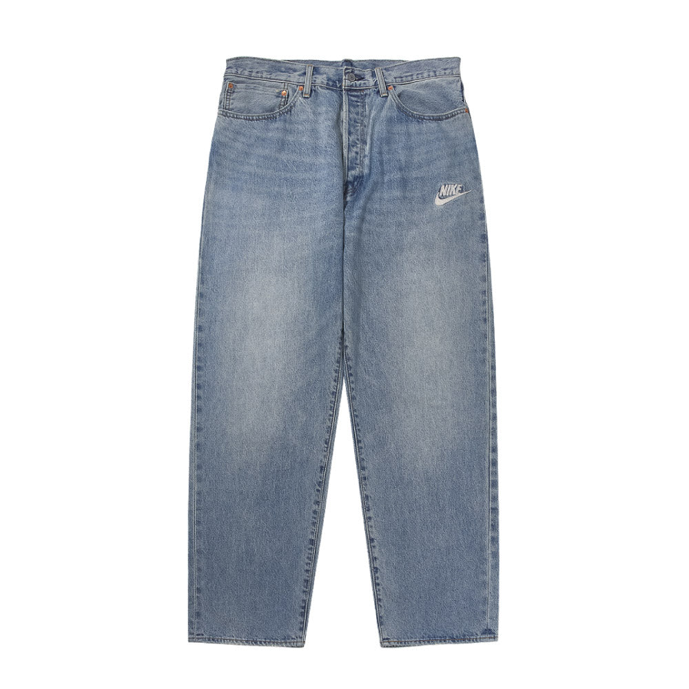 리바이스 x 나이키 배기 진 라이트 블루